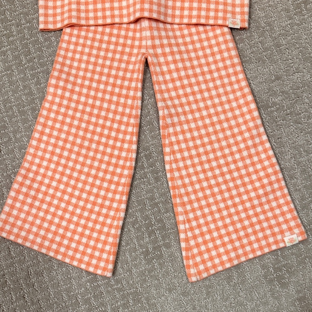 Rip Curl Orange Gingham Kids Set - Picture 3 of 4